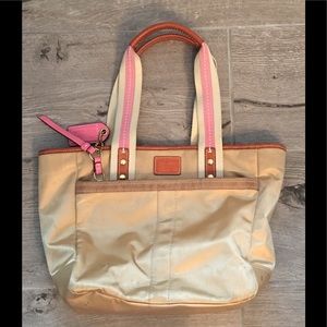 Coach sateen bag